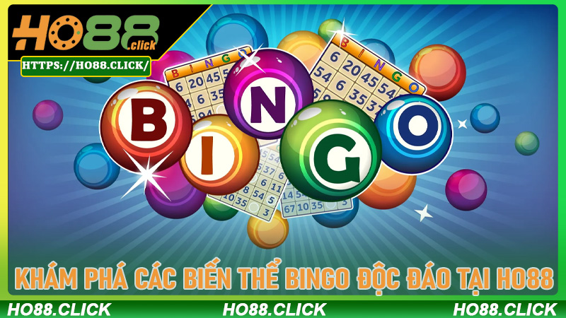 Khám Phá Các Biến Thể Bingo Độc Đáo Tại HO88